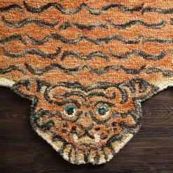 Loloi Rugs Chubby Tangerine Tiger Rug By Justina Blakeney® X Loloi