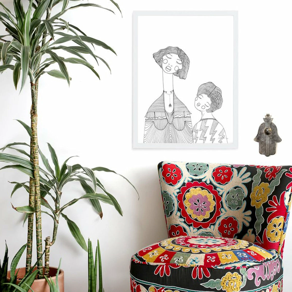 Justina Blakeney® Mama & Me Art Print By Justina Blakeney™ Kids 4 Justina Blakeney® Mama & Me Art Print By Justina Blakeney™ Kids