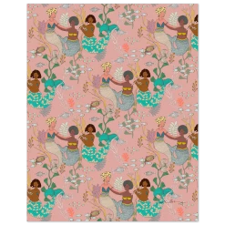 Justina Blakeney® All Gifts Pink Mermaid Music Art Print By Justina Blakeney™