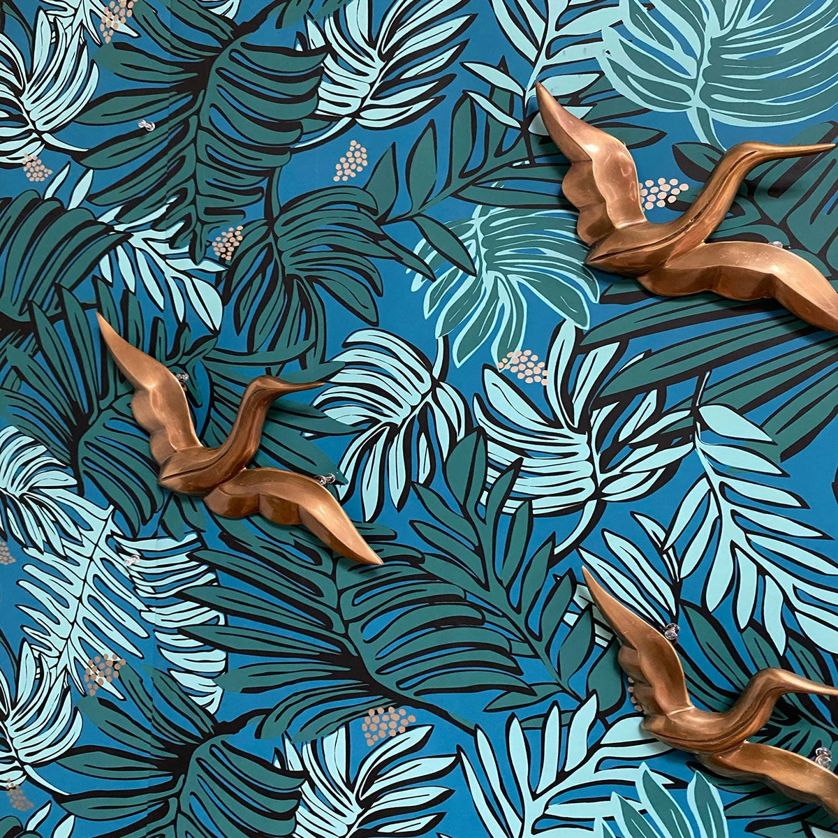 Jungalow® Brass Egret Wall Hanging Set By Justina Blakeney™ 4 Jungalow® Brass Egret Wall Hanging Set By Justina Blakeney™