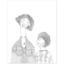 Justina Blakeney® Mama & Me Art Print By Justina Blakeney™ Kids 11 Justina Blakeney® Mama & Me Art Print By Justina Blakeney™ Kids