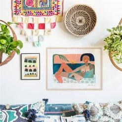 Justina Blakeney® Gifts $100-$250 Nude Beach At Sunset Art Print By Justina Blakeney™