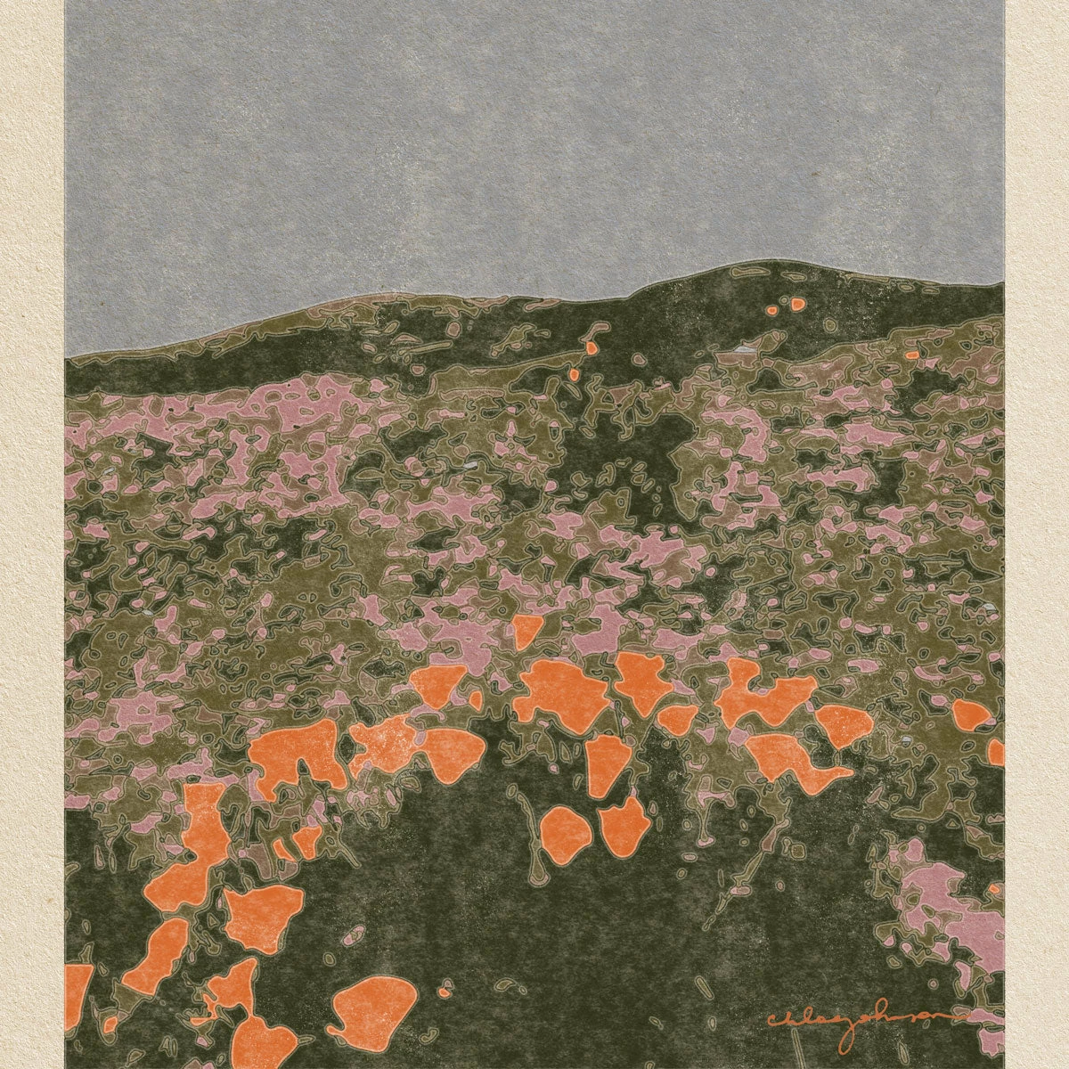 New California Poppies Art Print By Chloe Purpero Johnson 3 New California Poppies Art Print By Chloe Purpero Johnson