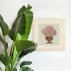 Justina Blakeney® All Gifts Flower Thinker 1 Art Print By Justina Blakeney™ 9 Justina Blakeney® All Gifts Flower Thinker 1 Art Print By Justina Blakeney™