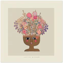 Justina Blakeney® All Gifts Flower Thinker 1 Art Print By Justina Blakeney™ 8 Justina Blakeney® All Gifts Flower Thinker 1 Art Print By Justina Blakeney™