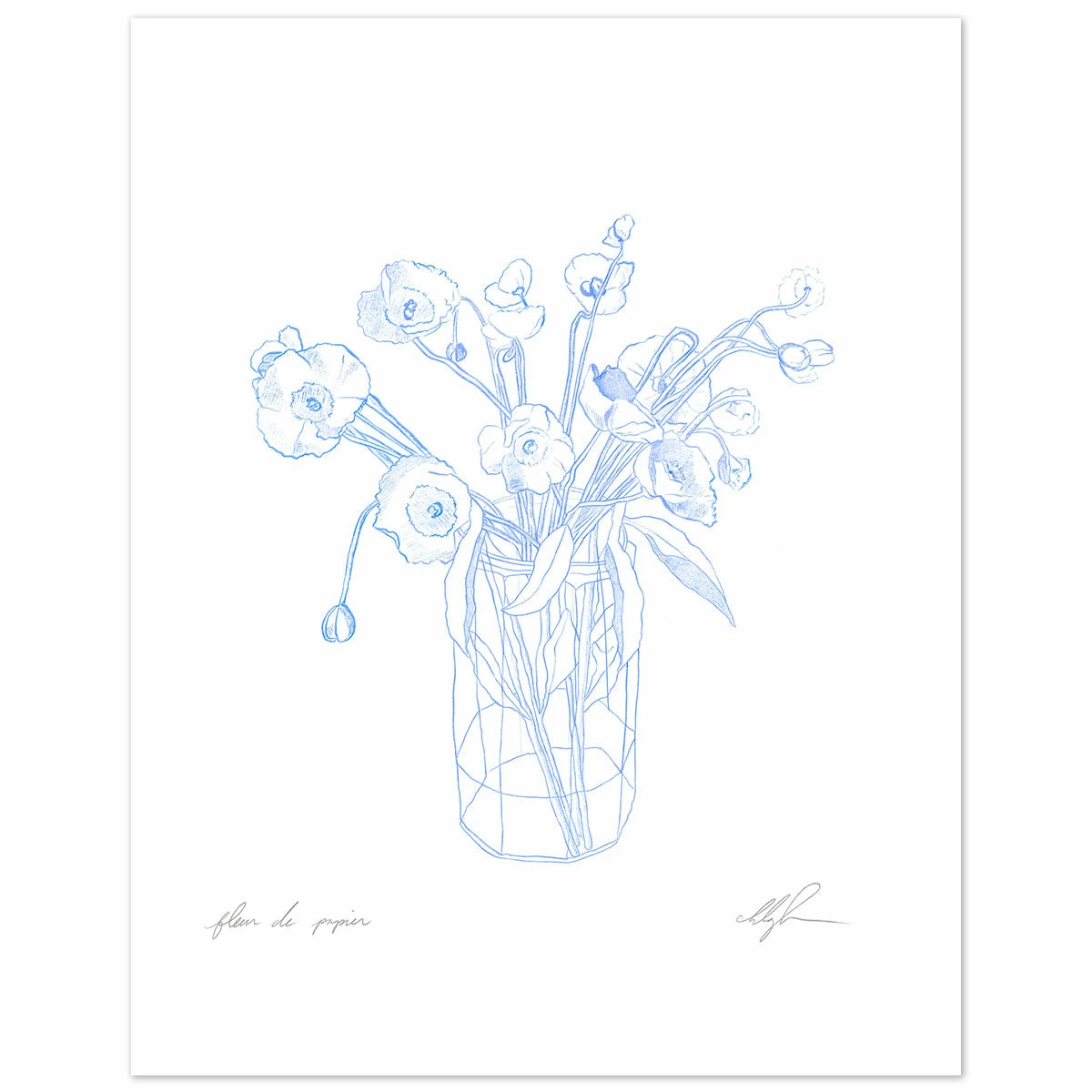 New Fleur De Papier Art Print By Chloe Purpero Johnson 5 New Fleur De Papier Art Print By Chloe Purpero Johnson