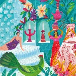 Hammam Art Print By Roeqiya Fris Gifts $100-$250