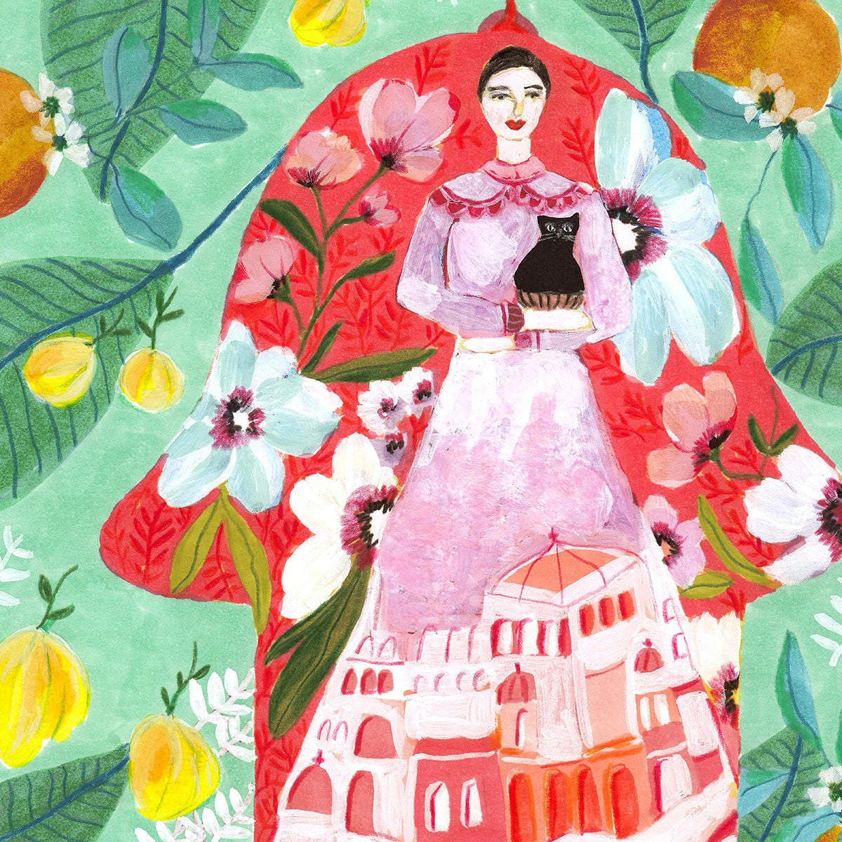 Hamsa Art Print By Roeqiya Fris 3 Hamsa Art Print By Roeqiya Fris