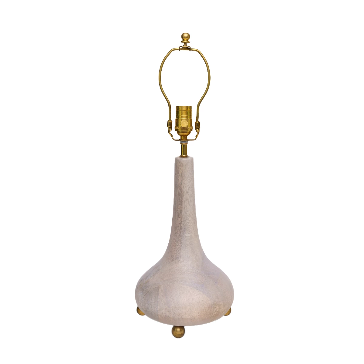 Jungalow® All Lighting Eytan Table Lamp Base In Grey Wash By Like A Lion™ 4 Jungalow® All Lighting Eytan Table Lamp Base In Grey Wash By Like A Lion™