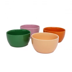 Tierra Bowl Set In Multi By Jungalow® Tabletop + Kitchen