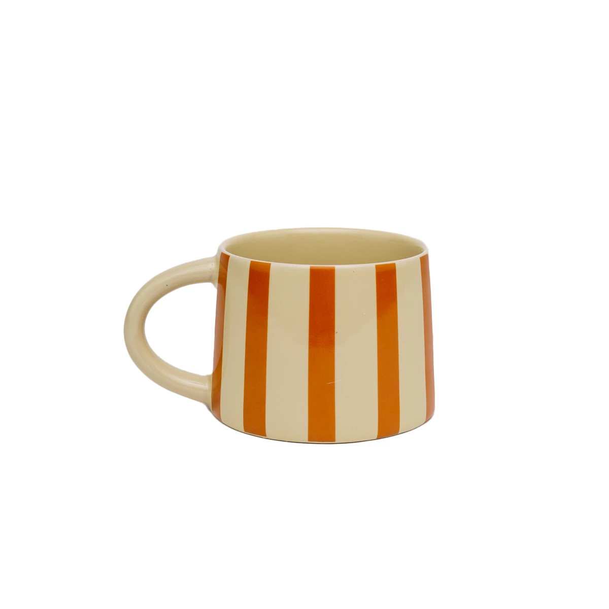 Jungalow® Tabletop + Kitchen Tierra Striped Mug Set In Amber 7 Jungalow® Tabletop + Kitchen Tierra Striped Mug Set In Amber