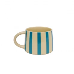 Jungalow® Tierra Striped Mug Set In Teal