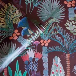 Jungalow® Peel + Stick Phoenix Wallpaper In Vino By Justina Blakeney® 7 Jungalow® Peel + Stick Phoenix Wallpaper In Vino By Justina Blakeney®