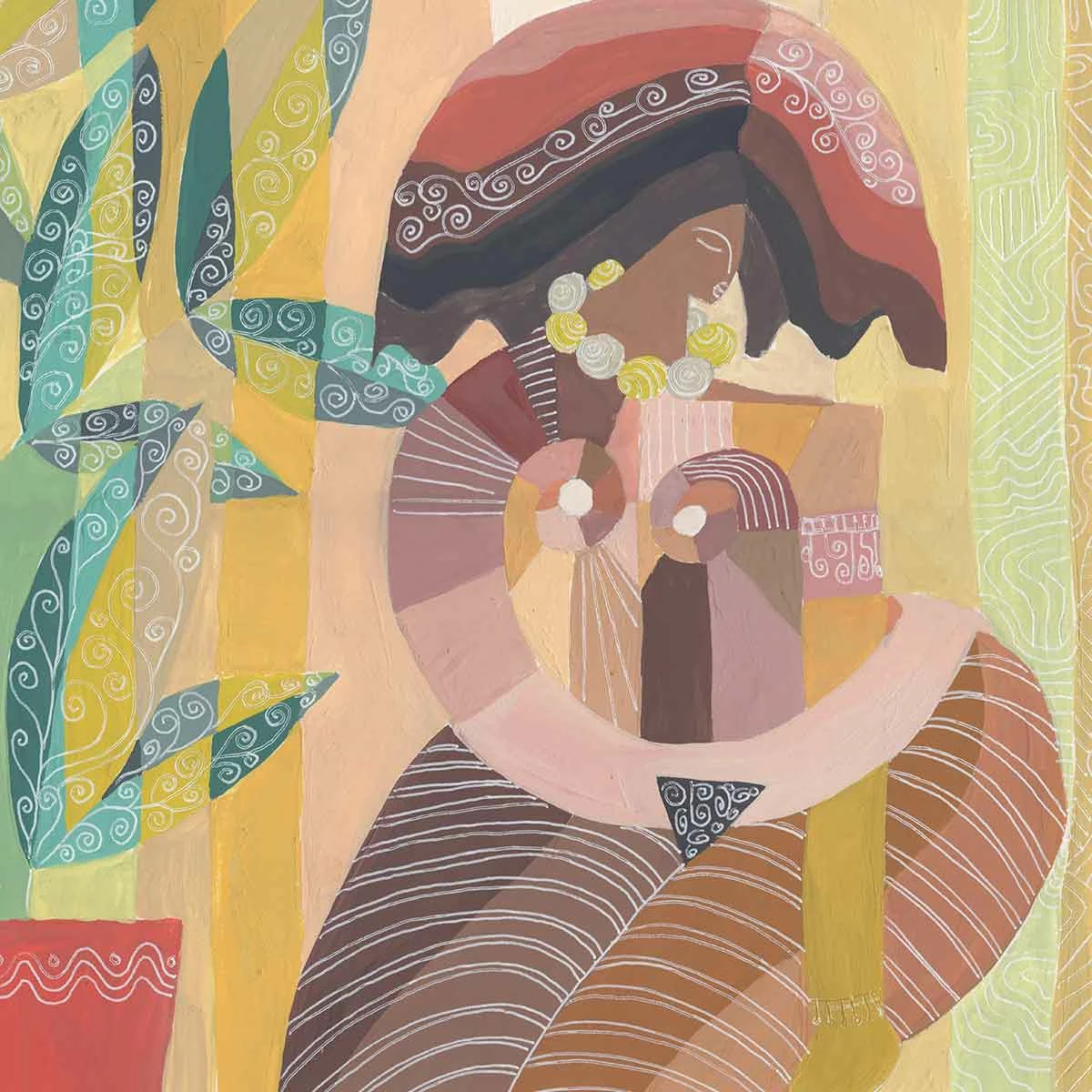 Justina Blakeney® Spirals And Pearls Art Print By Justina Blakeney™ Gifts $100-$250 3 Justina Blakeney® Spirals And Pearls Art Print By Justina Blakeney™ Gifts $100-$250