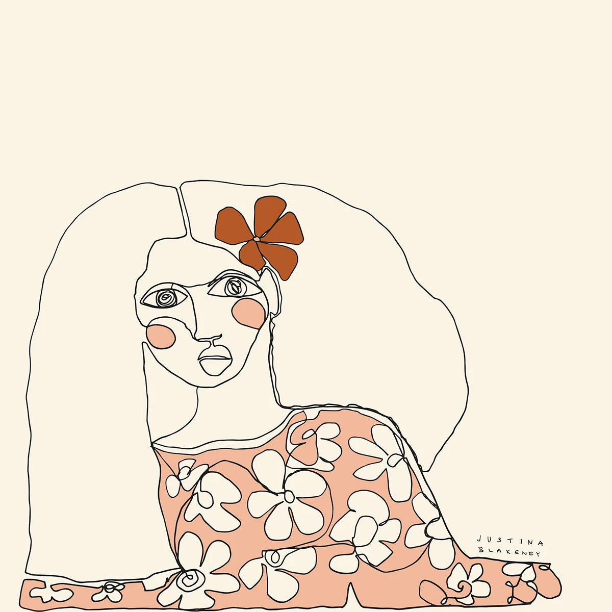 Justina Blakeney® Spring Art Print By Justina Blakeney™ 3 Justina Blakeney® Spring Art Print By Justina Blakeney™