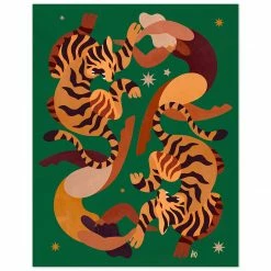 The Dancing Wild Emerald Art Print By Maggie Stephenson Kids