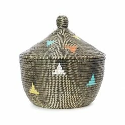 Swahili African Modern Triangle Basket Organization