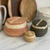 AAA Tabletop + Kitchen Set Of Peach + Tan Raffia Baskets 1 AAA Tabletop + Kitchen Set Of Peach + Tan Raffia Baskets