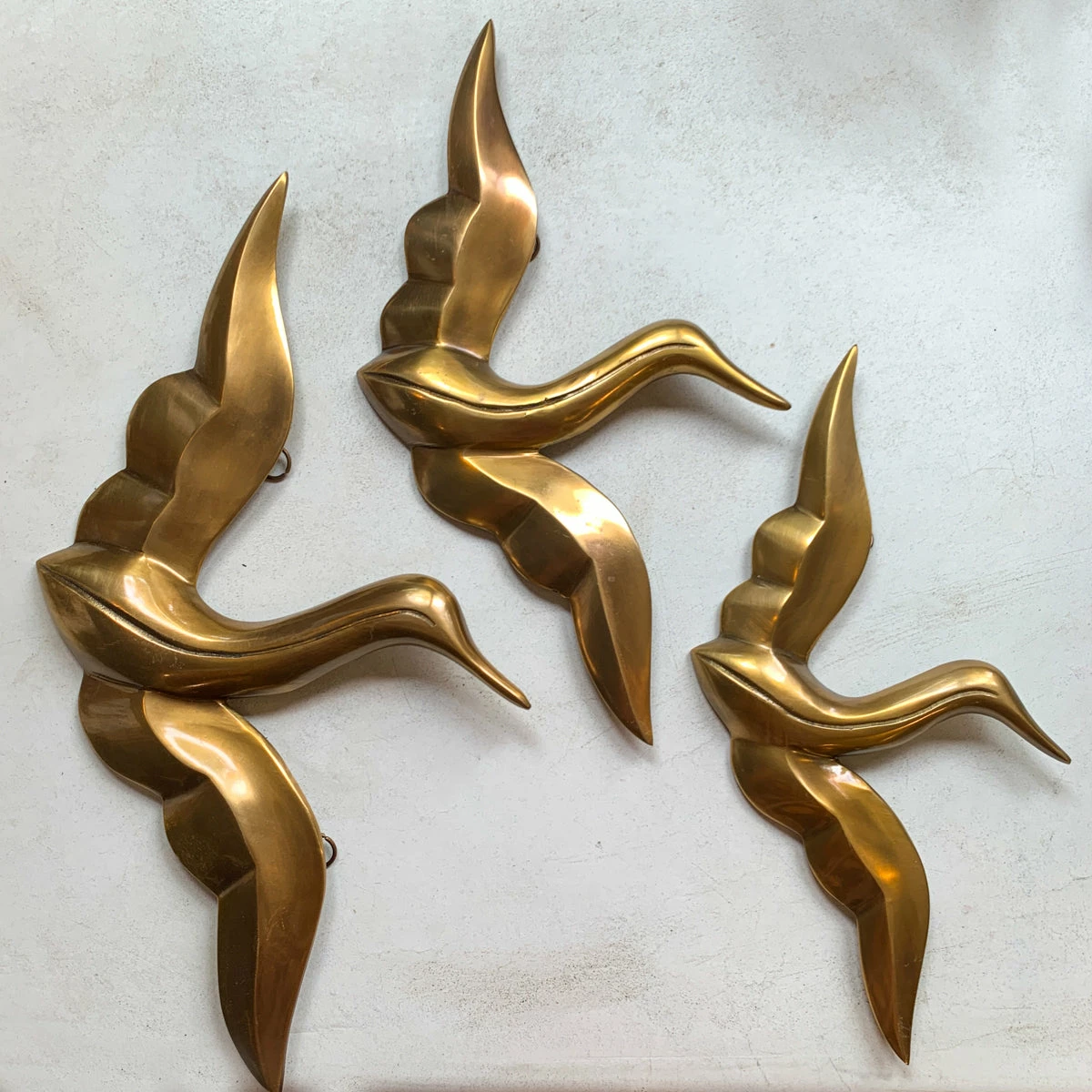 Jungalow® Brass Egret Wall Hanging Set By Justina Blakeney™ 5 Jungalow® Brass Egret Wall Hanging Set By Justina Blakeney™