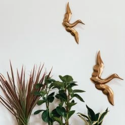 Jungalow® Brass Egret Wall Hanging Set By Justina Blakeney™ 13 Jungalow® Brass Egret Wall Hanging Set By Justina Blakeney™