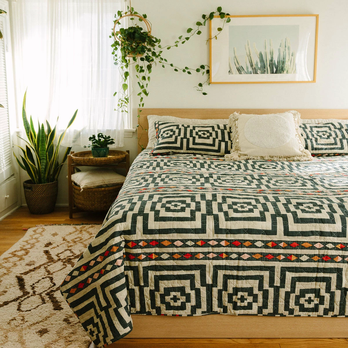 Peking Hypnotic Quilt Set By Jungalow® 7 Peking Hypnotic Quilt Set By Jungalow®
