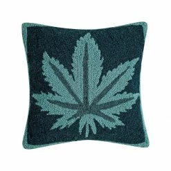 Peking Mary Jane Teal Hook Pillow By Jungalow® Hook Pillows