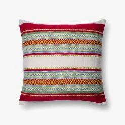 Loloi Rugs Outdoor Pillows Striped Outdoor Pillow 2