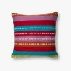 Loloi Rugs Outdoor Pillows Striped Outdoor Pillow