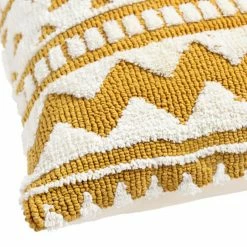 Surya Knitted Zag Pillow