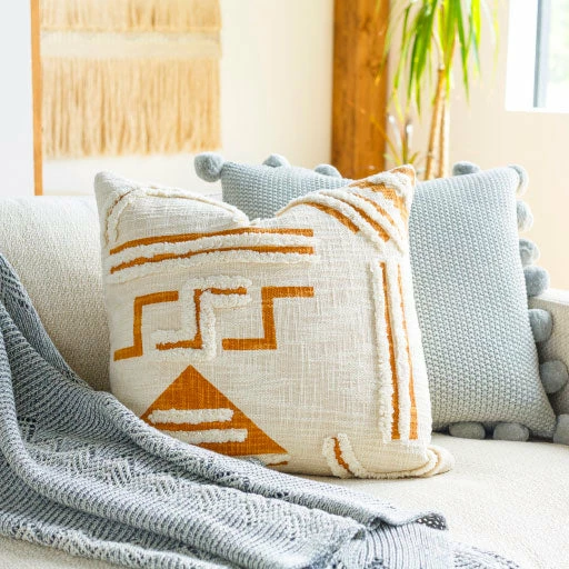 Surya All Pillows Orange Azra Pillow 4 Surya All Pillows Orange Azra Pillow