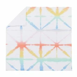 Peking Kids Rainbow Tie Dye Quilt Set By Ampersand