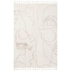 Loloi Rugs Ronnie Natural Rug By Justina Blakeney® X Loloi Neutral + Solid Rugs