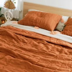 Deals Jungalow Store 16 Jungalow® Sol Natural Dyed Quilt In Rust By Like A Lion™ All Décor