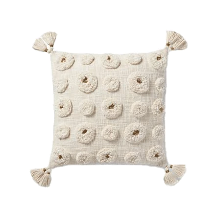 Loloi Rugs Crema Shag Pillow By Justina Blakeney® X Loloi 3 Loloi Rugs Crema Shag Pillow By Justina Blakeney® X Loloi
