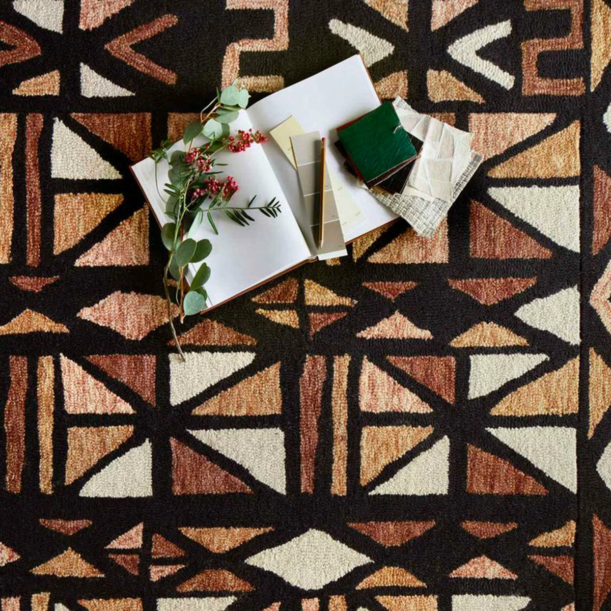 Loloi Rugs All Rugs Black Spice Rug 4 Loloi Rugs All Rugs Black Spice Rug