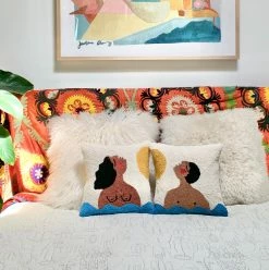 Peking Summer Hook Pillow By Jungalow® Hook Pillows