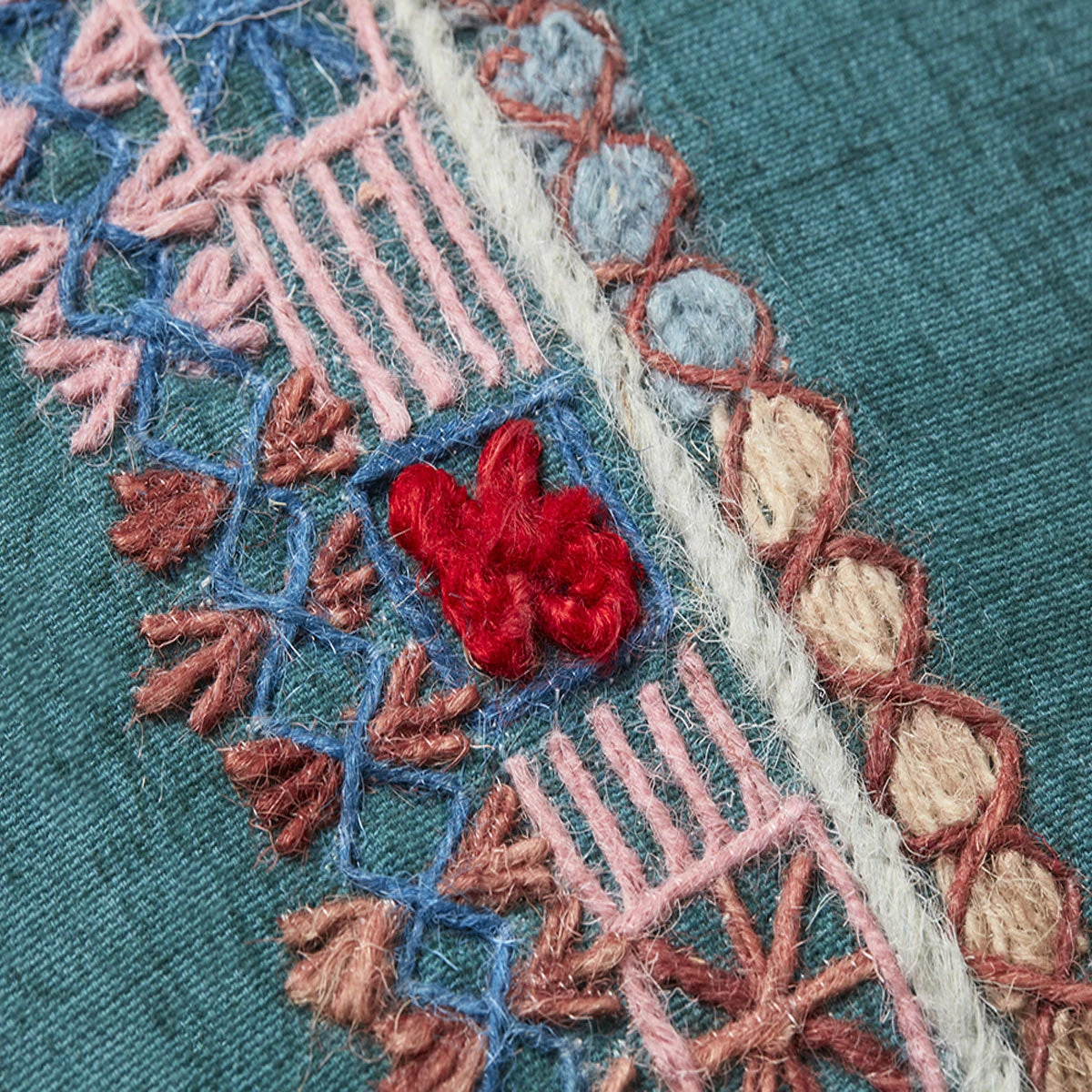 Loloi Rugs All Pillows Teal Campo Pillow By Justina Blakeney® X Loloi 5 Loloi Rugs All Pillows Teal Campo Pillow By Justina Blakeney® X Loloi