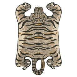 Loloi Rugs New Feroz Silver Tiger Rug By Justina Blakeney® X Loloi