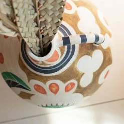 Kalalou Planters Tall Eye Vase